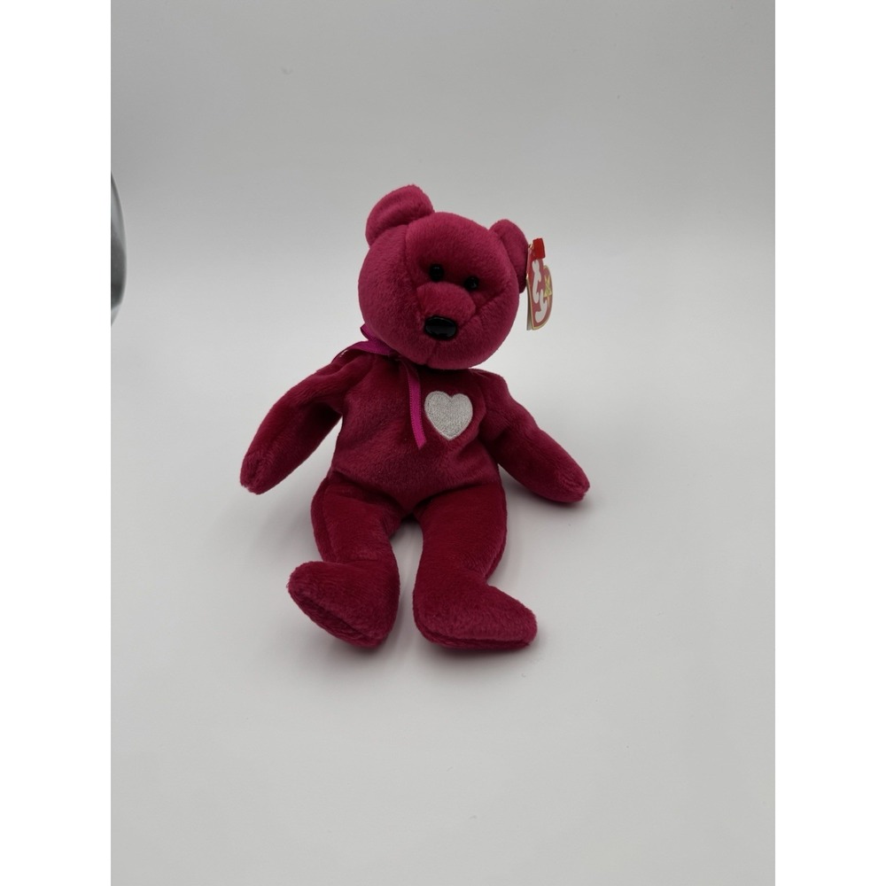 Ty Beanie‎ Babies Valentina Red Bear NWT New With Hang Tag